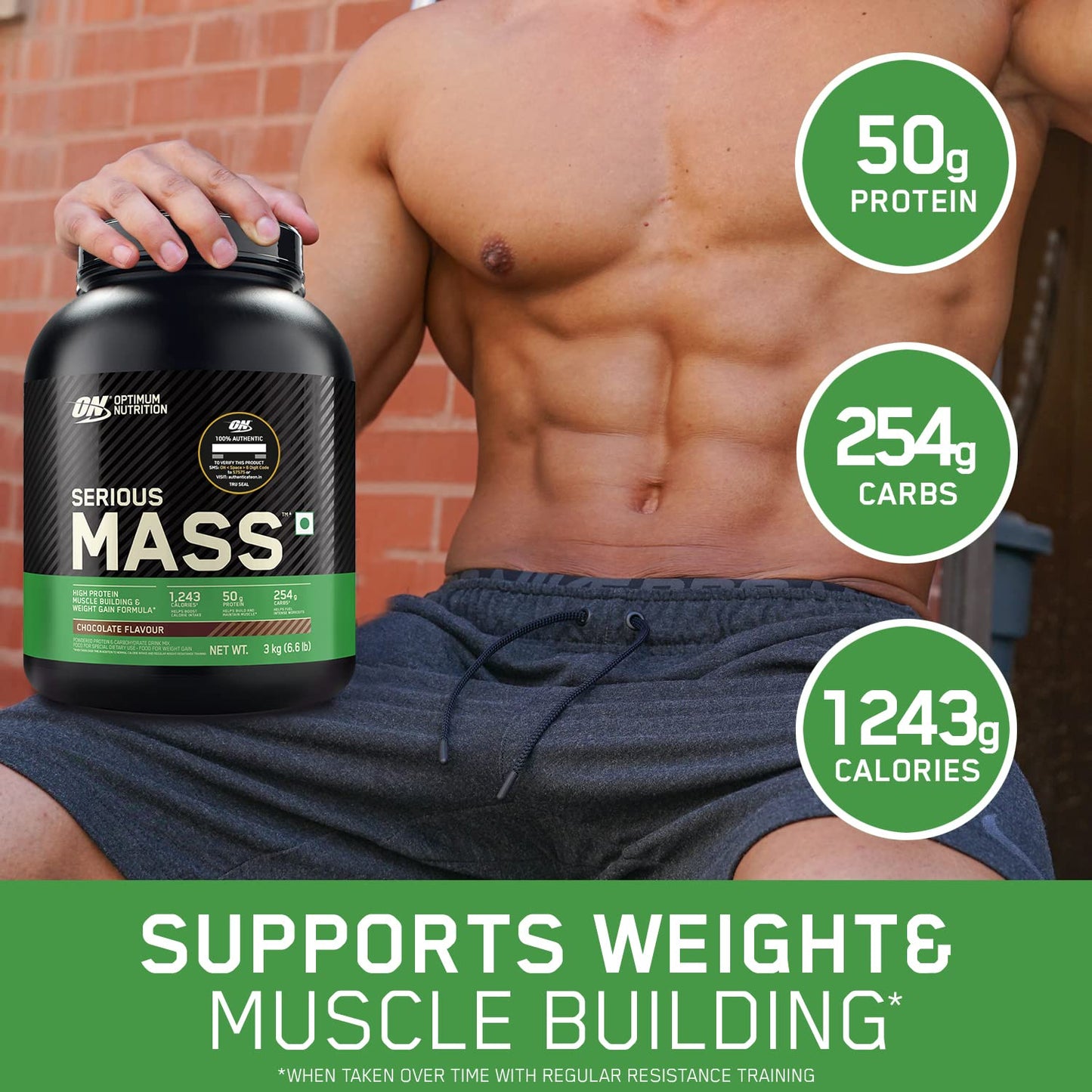 Optimum Nutrition Serious Mass 12lb