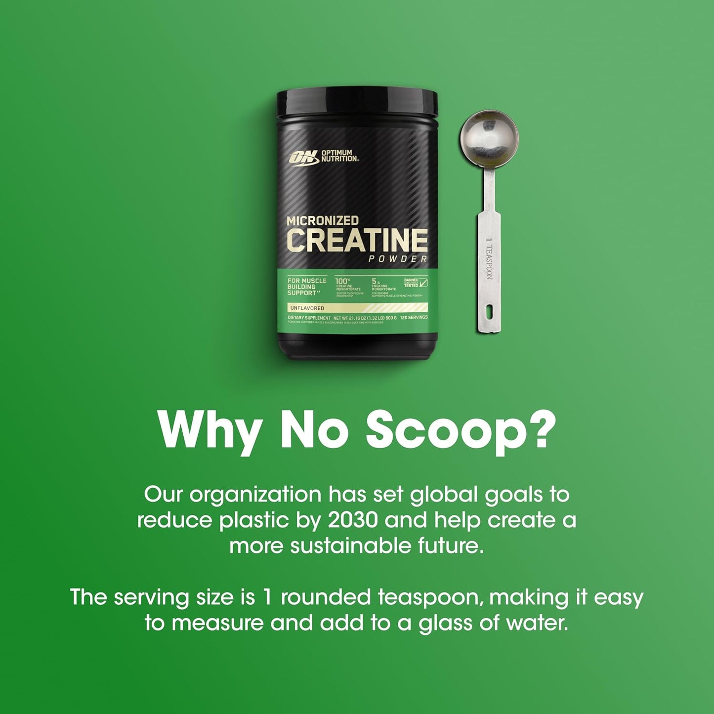 Optimum Nutrition Micronized Creatine Monohydrate 60 Servings