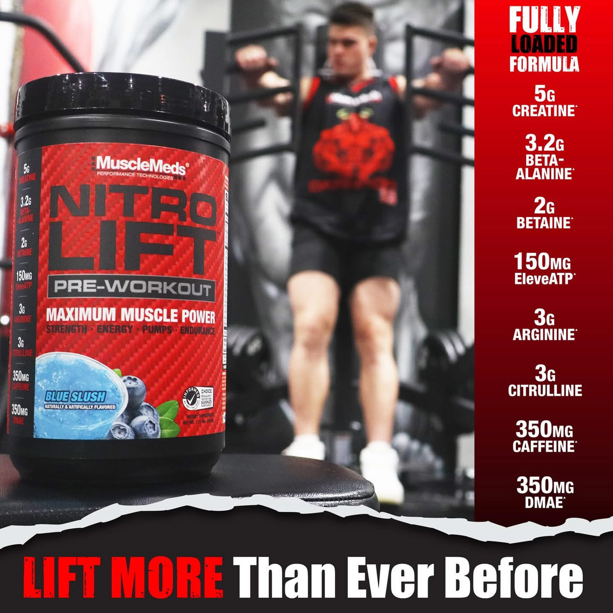 MuscleMeds NITRO-LIFT Pre-Workout