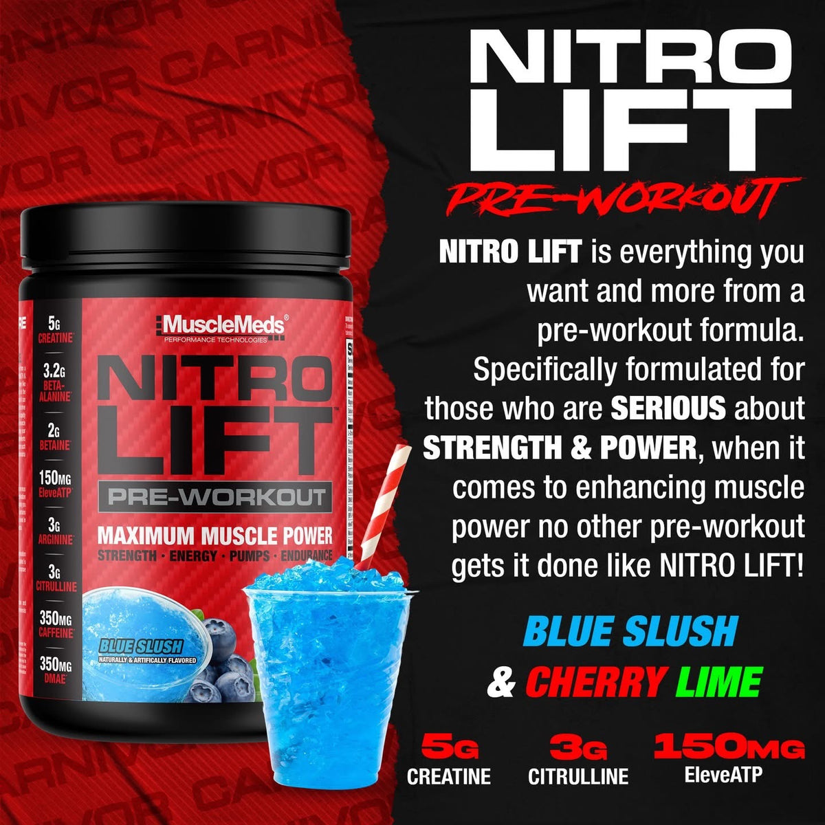 MuscleMeds NITRO-LIFT Pre-Workout