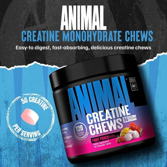 Animal Chews Creatine Monohydrate Flavored