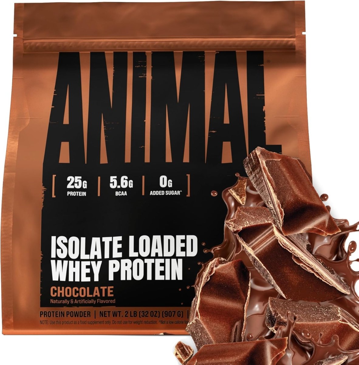 Animal Isolate Loaded Whey Protein Powder 2lb