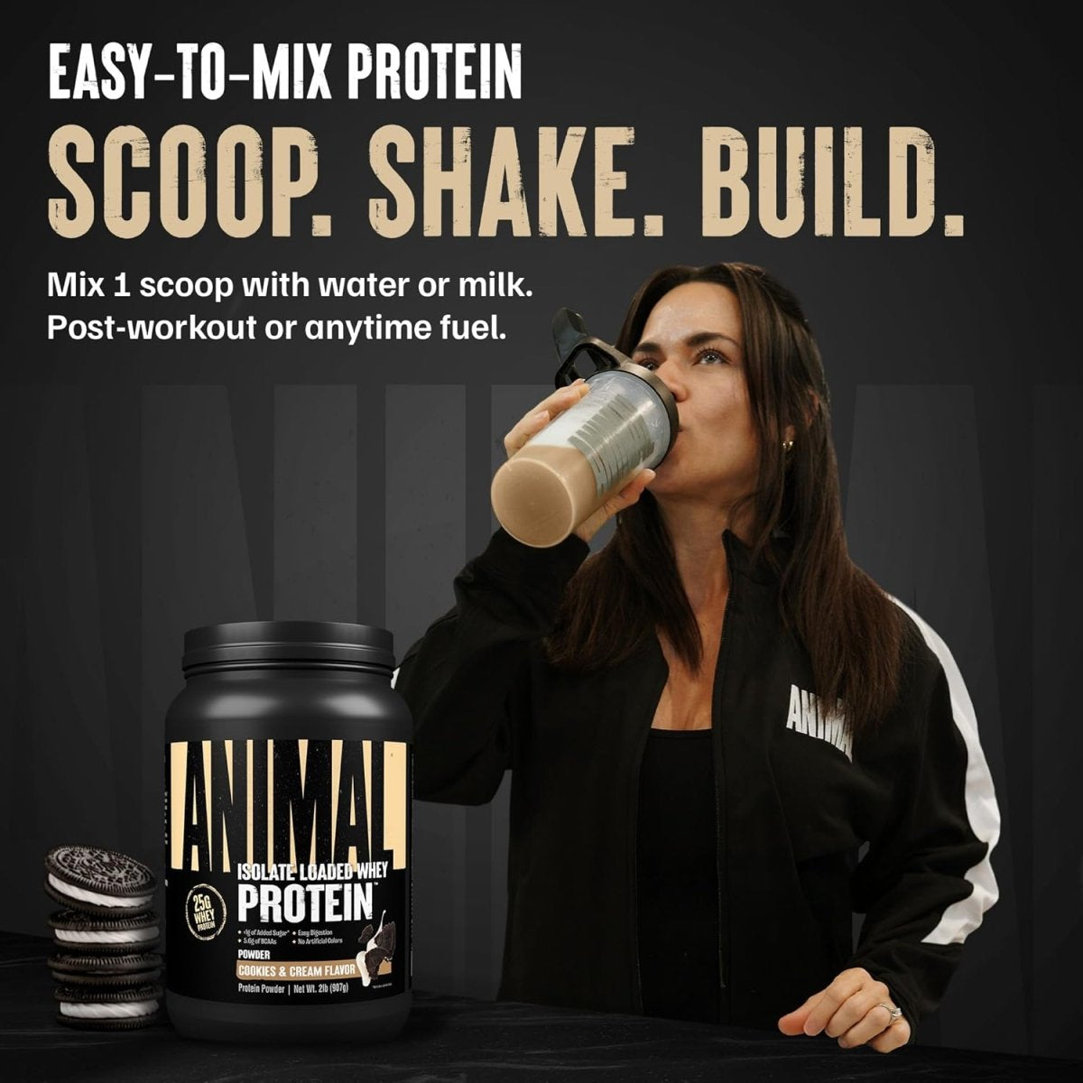 Animal Isolate Loaded Whey Protein Powder 2lb
