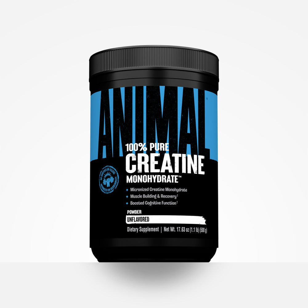Animal Micronized Creatine Monohydrate Powder 100 Servings