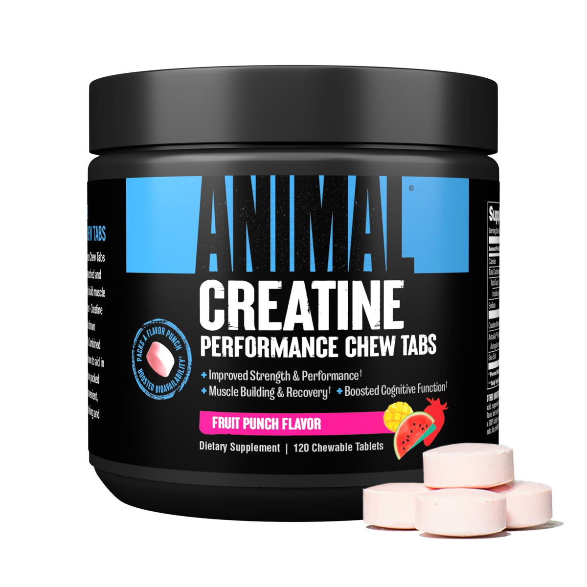 Animal Chews Creatine Monohydrate Flavored