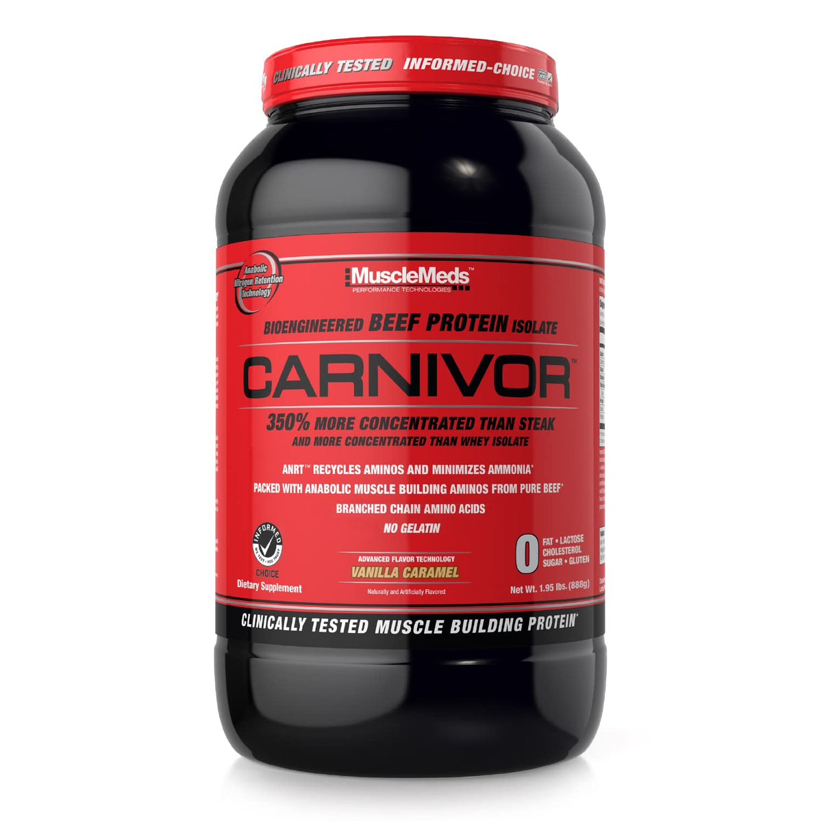 MuscleMeds Carnivor Beef Protein Isolate Powder